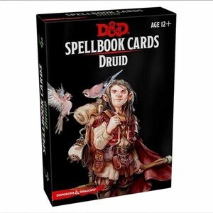 Dungeons & Dragons Spellbook Cards: Druid - Black
